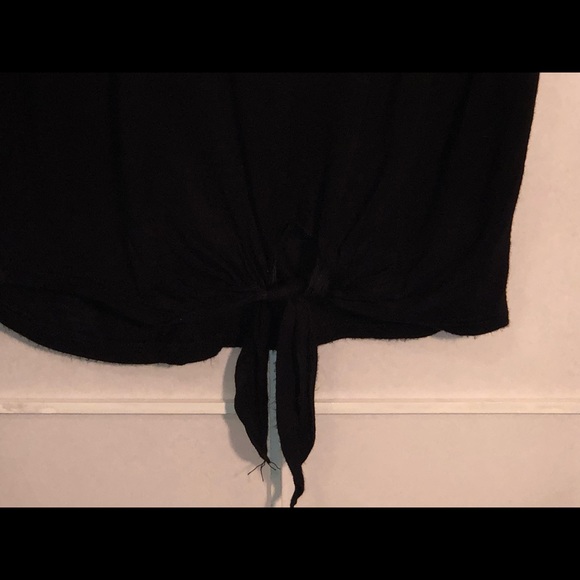 Wet Seal Animal Print Mustache Crop Top - Picture 3 of 3